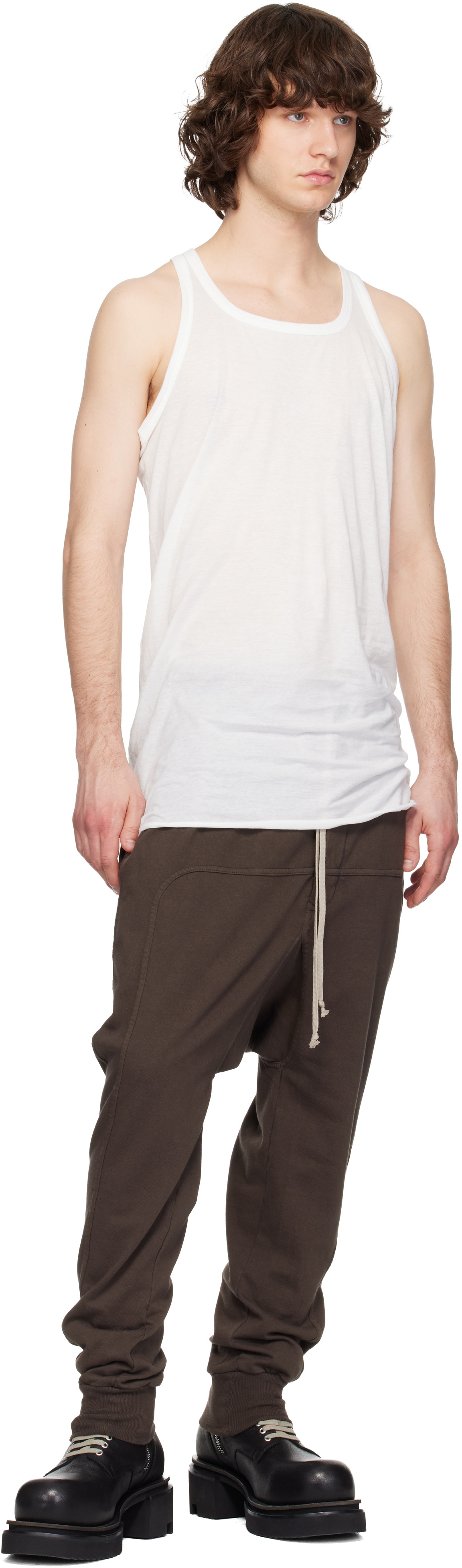 Rick Owens DRKSHDW Gray Temple Creatch Cargo Pants