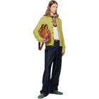 Dries Van Noten Multicolor Wool Zip Collar Scarf