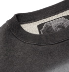 Undercover - Cindy Sherman Printed Embroidered Loopback Cotton-Jersey Sweatshirt - Gray