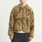KA_YO_Prototype Men's Petroglyph Fleece Jacket in Mole
