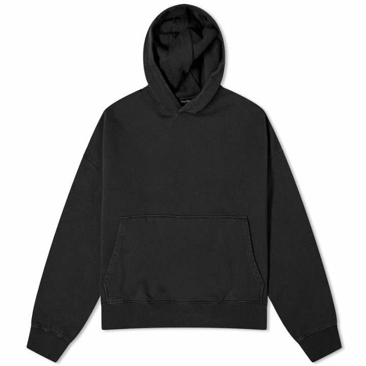 Photo: Cole Buxton Men's CB Cropped Hoodie in Black