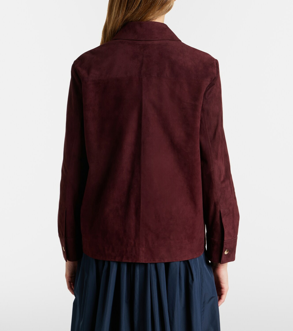 'S Max Mara Suede blouson jacket