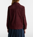 'S Max Mara Suede blouson jacket