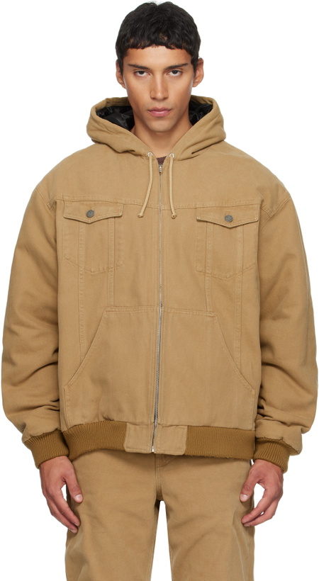 Photo: EGONlab Beige Hooded Jacket
