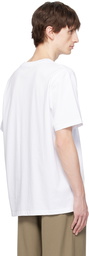 Dime White Classic Small Logo T-shirt