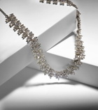 Kamyen Art Deco 18kt white gold choker with diamonds