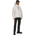 Moncler Genius Silver Down Pettorina Vest