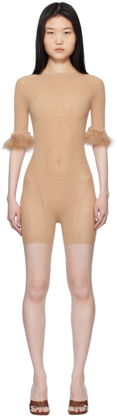 Photo: Poster Girl Beige Vanderbilt Play Jumpsuit