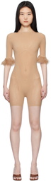 Poster Girl Beige Vanderbilt Play Jumpsuit