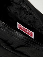 KENZO - Logo-Embellished Webbing-Trimmed Tech-Twill Messenger Bag