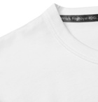 Dolce & Gabbana - Slim-Fit Embroidered Cotton-Jersey T-Shirt - Men - White
