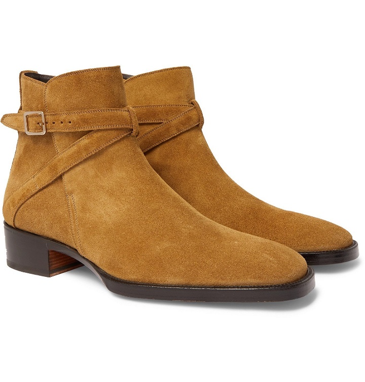 Photo: TOM FORD - Rochester Suede Chelsea Boots - Brown