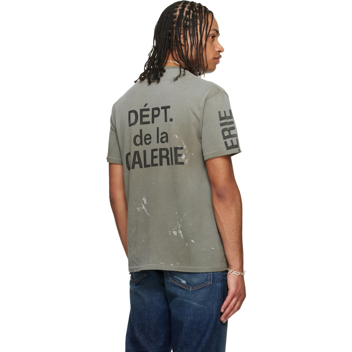Gallery Dept. Gray Painted French Collector T-shirt