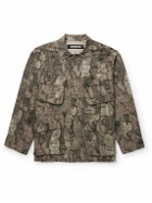 Neighborhood - Fatigue Logo-Appliquéd Camouflage-Print Cotton-Ripstop Jacket - Brown