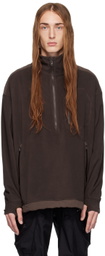 F/CE.® Brown Paneled Sweater