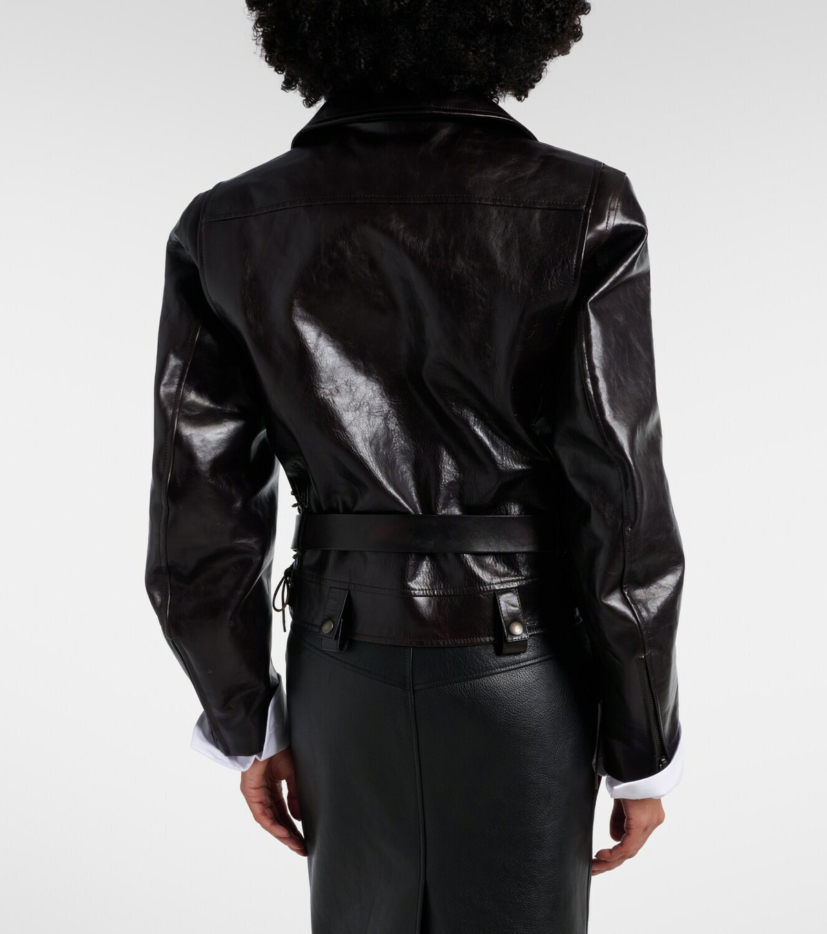 Saint Laurent Leather biker jacket