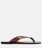 A.Emery Kinto leather thong sandals