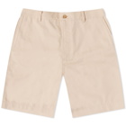 Acne Studios Men's Ringa Twill Pink Label Short in Wheat Beige