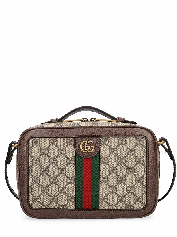 Photo: GUCCI - Ophidia Gg Canvas Messenger Bag
