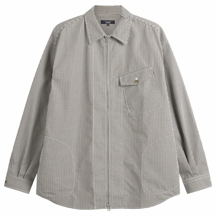 Photo: Comme des Garçons Homme Men's Check Triple Layers Shirt in Off White/Brown/Black