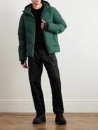 Moncler Grenoble - Arcesaz Logo-Appliquéd Quilted Hooded Down Ski Jacket - Green