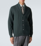 Kiton Rib-knitted cashmere cardigan