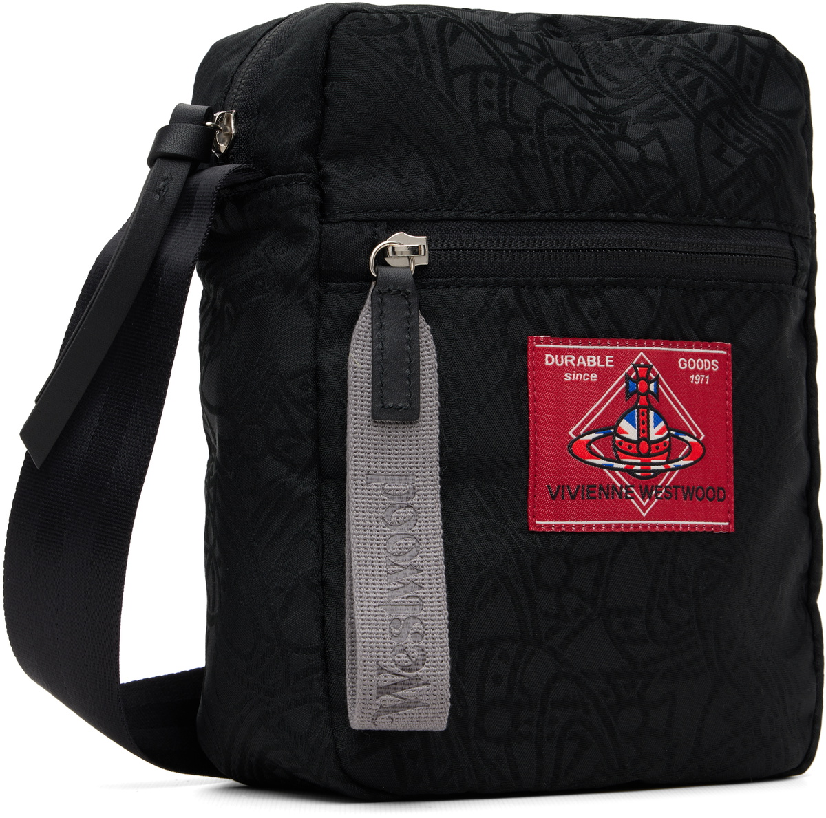 Vivienne Westwood Black Luke Crossbody Bag