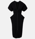 Maticevski Coco peplum midi dress