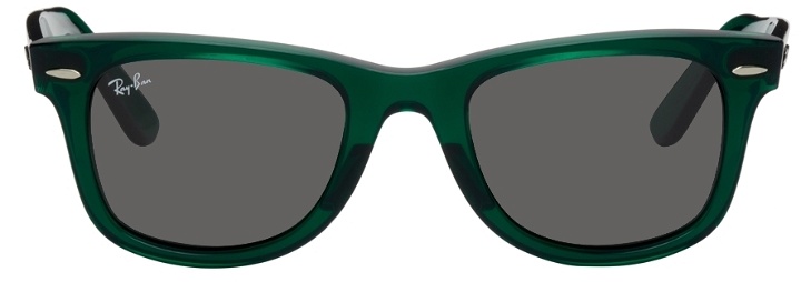 Photo: Ray-Ban Green Wayfarer Sunglasses