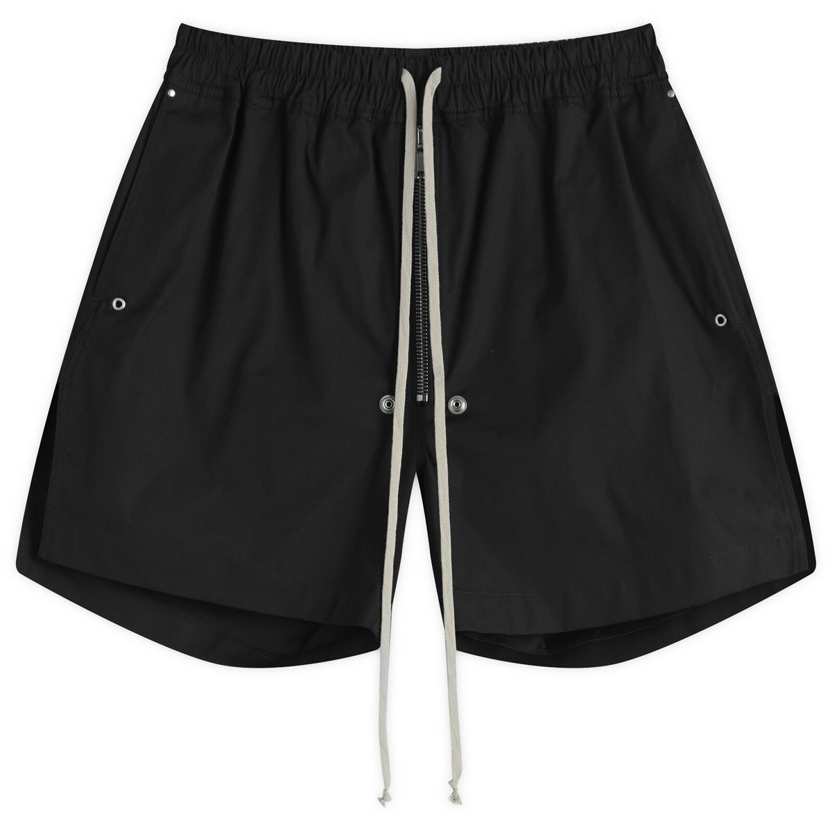 Rick Owens メンズショーツ Bela Heavy Cotton Poplin Black Rick Owens Men's Bela Heavy Cotton Poplin Boxers in Black