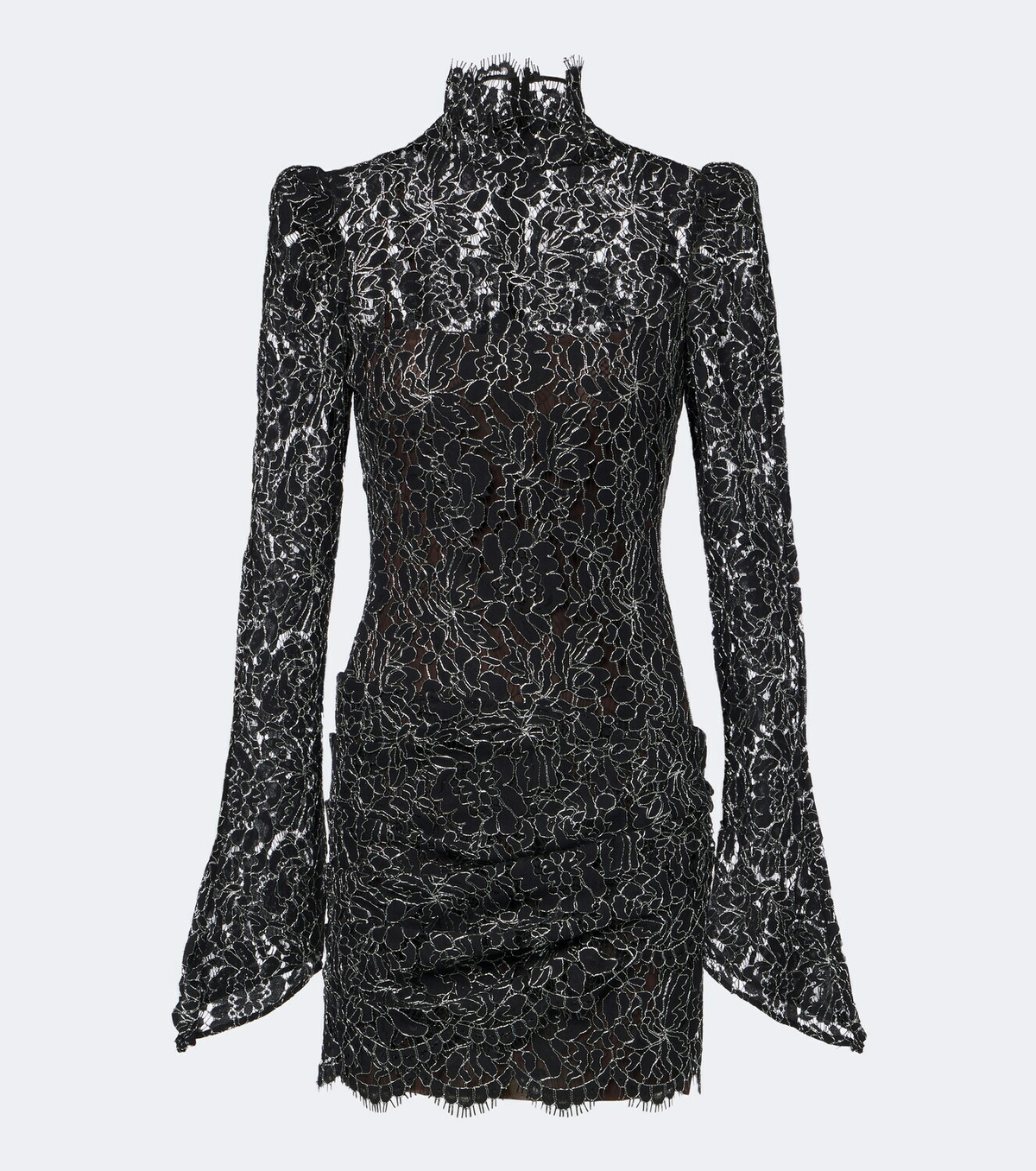 De La Vali Agartha guipure lace minidress