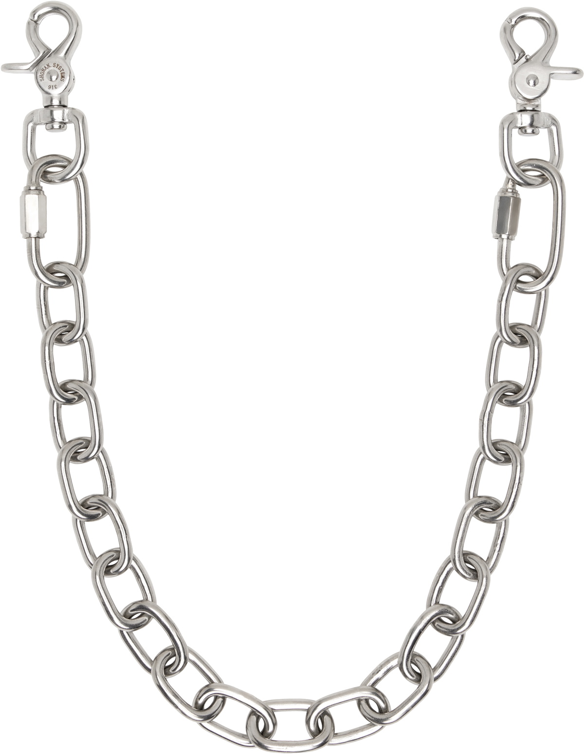 Apartment 1007 Silver #2/0 PL Wallet Chain