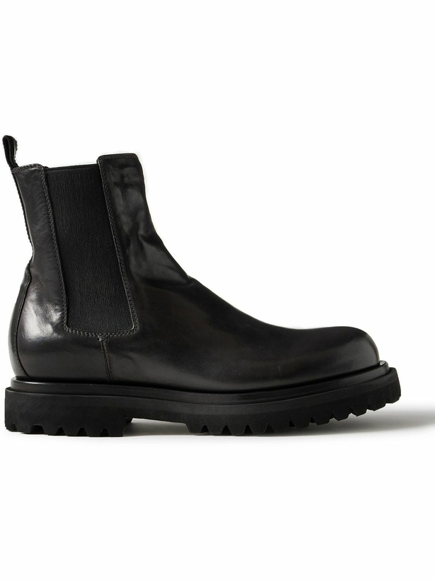 Photo: Officine Creative - Leather Chelsea Boots - Gray