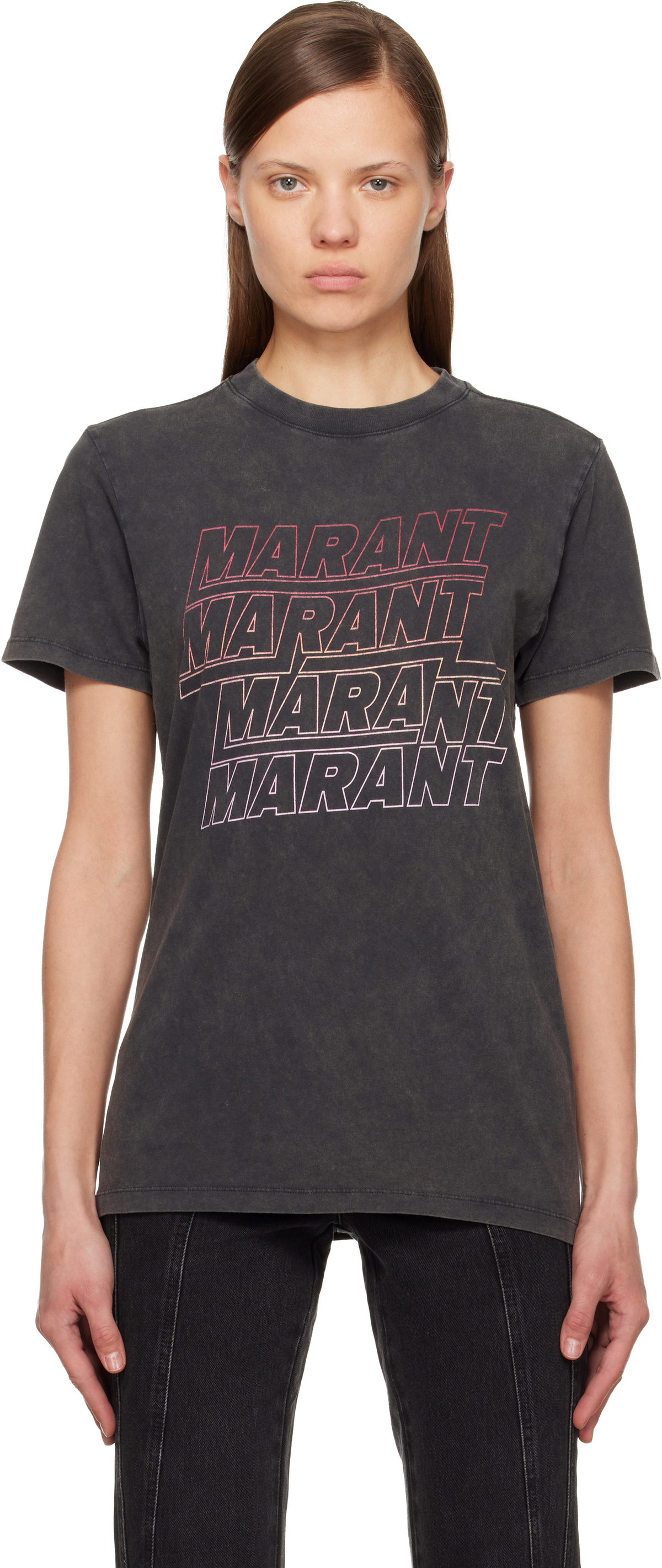 Isabel Marant Etoile Black Zoeline T-shirt