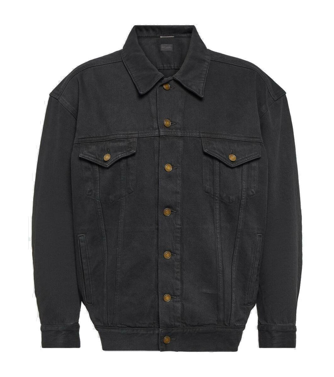 Saint Laurent Oversized denim jacket Saint Laurent