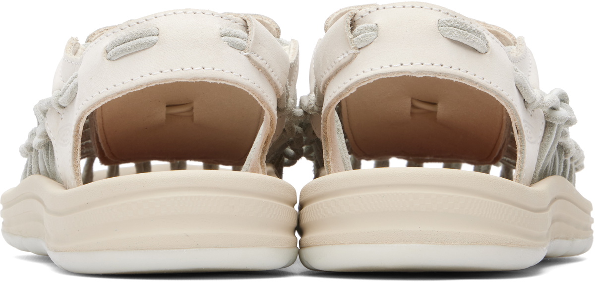 KEEN Off-White UNEEK Leather Sandals