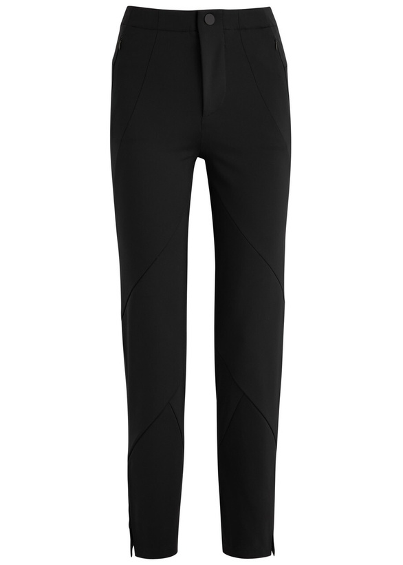 Photo: High Jolt Slim-leg Stretch-jersey Trousers Black