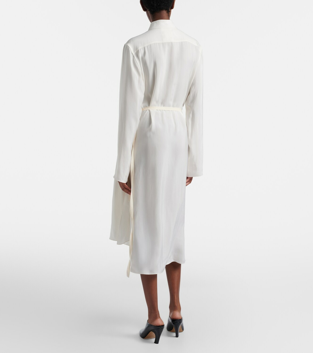 Maison Margiela Draped midi dress