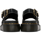 Dr. Martens Black Wrenlie Grizzly Fisherman Platform Sandals