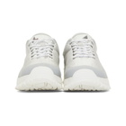 ROA Silver Oblique Sneakers
