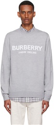 Burberry Gray Fennell Sweater