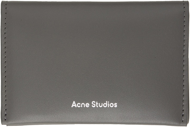 Photo: Acne Studios Gray Folded Card Holder