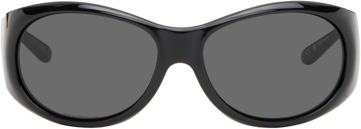 Photo: Courrèges Black Hybrid 01 Sunglasses