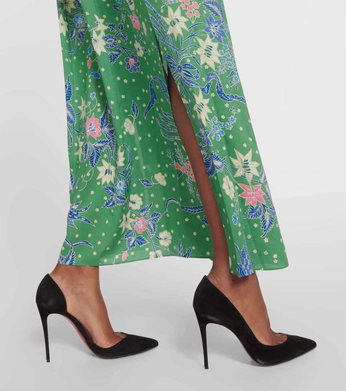送料関税込【DIANE von FURSTENBERG】ジャージー マキシドレス 関税込＞DVF＊ブラックジャージーマキシドレス (DIANE von