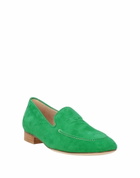 Kiton Womens Loafers in Green