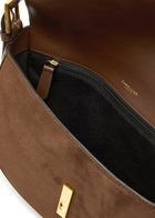 Demellier Tokyo Saddle Leather Cross-body bag - Dark Brown - One Size