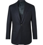 Thom Sweeney - Navy Unstructured Wool and Cashmere-Blend Blazer - Blue