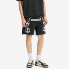 God Made Men's F7 Shorts in Washed Black