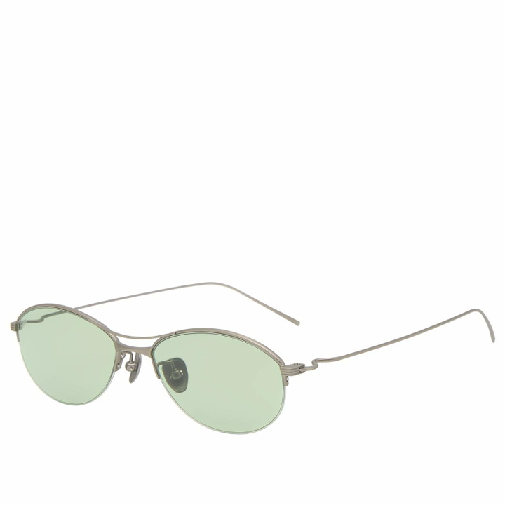 Photo: AKILA Helix Sunglasses in Brushed Gunmetal/Green 
