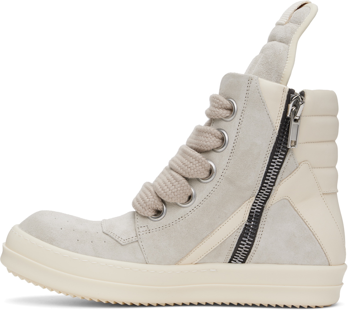スニーカー Jumbolaced Geobasket Sneakers Rick Owens Jumbo Laced Geobasket in Lemon – Antidote Fashion